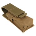 thumbnail image 1 of CHUANK Multifunctional Durable Single Sheath Tactical Molle Flashlight Holder Belt Holster Carry Case, 1 of 6