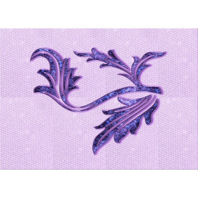 Ahgly Company Tapis Rectangulaire Lavable en Machine Intérieur Transitionnel Violet, 5 Pieds x 8 Pieds