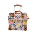 thumbnail image 4 of Lily Bloom Design Pattern Carry on Bag Wheeled Cabin Tote (Cabin Pink), 4 of 5