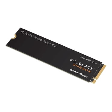 WD_BLACK SN850X NVMe SSD WDS100T2X0E - SSD - 1 TB - internal - M.2 2280 - PCIe 4.0 x4 (NVMe)