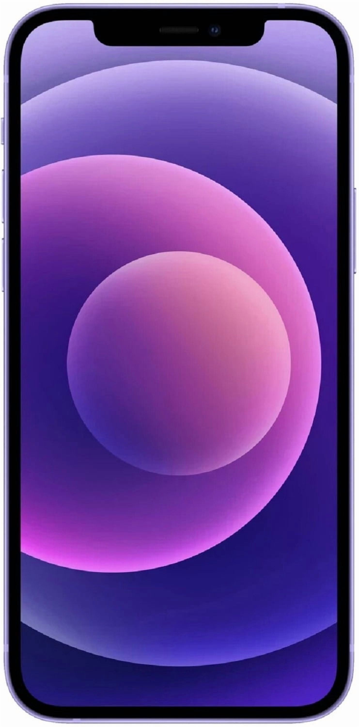 Refurbished Apple iPhone 12 Mini - 64GB – Purple – 12MP Dual Rear