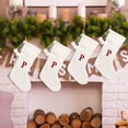 thumbnail image 1 of Knitted Hosiery Wool Hosiery Embroidered Letter Children's Candy Gift Bag Christmas Stocking Gift Bag, 1 of 4