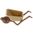 thumbnail image 1 of AMERTEER Plastic Cart Models Miniature Toy Shopping Lawnmower Wheelbarrow Child Brown, 1 of 8