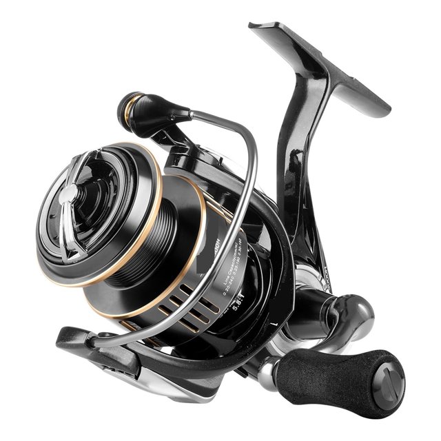5.0:1 5.8:1 Fishing Reels 1000-6000 MAX Drag 28lb Power Spinning Reels Dual Bearing System ,Rigid Aluminum Skeletal Frame