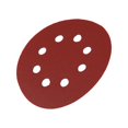 thumbnail image 3 of Herwey 10Pcs 125mm Round Shape Red Sanding Discs 8 Hole 60#-1000# Grit Sand Papers, 3 of 3