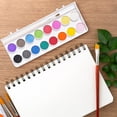 thumbnail image 2 of Wdhugt 16 Color Heart Shaped Watercolor Painting Set For Kids Made Of Plastic Material With Unique Design And Easy To Use B, 2 of 6
