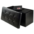 thumbnail image 5 of Winsome Ashford Faux Leather Ottoman with Storage, 5 of 5