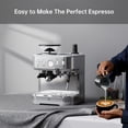 thumbnail image 4 of Silver Plating Bean Grinding Espresso Machine Stainless Steel Machine, Bean To Cup Coffee Machine With Milk Coffee Maker, Coffee Machines, Espresso Machine, 4 of 8