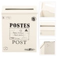 thumbnail image 4 of MasteelfCA Vintage Mailbox Post Box Mailbox Wall Mount Post Box Outside Mailbox Mail Box, 4 of 8