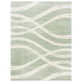 thumbnail image 5 of SAFAVIEH Adirondack Collection 6' x 9' Sage / Cream ADR125X Modern Wave Distressed Non-Shedding Living Room Bedroom Dining Home Office Area Rug, 5 of 5