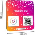 thumbnail image 3 of Instagram Review Plate -1 Pack Adhesive Instant Reviews Signs - QR Code Review plate for Business, Best Customer Feedback Stand, 3 of 5