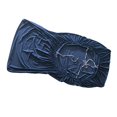 thumbnail image 4 of Armless Chaise Indoor Slipcover Machine Washable Stretch Chaise Cover for Living Navy, 4 of 9
