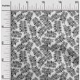 thumbnail image 2 of oneOone Cotton Cambric Black Fabric Tropical Craft Projects Decor Fabric Printed By The Yard 56 Inch Wide, 2 of 5
