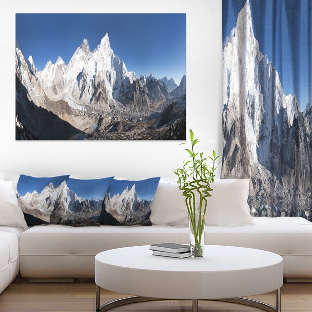 Mount Everest Glacier Panorama