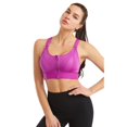 thumbnail image 3 of Brassière de Sport Haute Performance pour Femme avec Fermeture Éclair avant et Bretelles Ajustables, 3 of 5