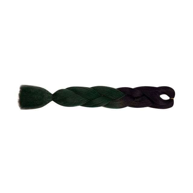 RKSTN Wigs Human Hair Dirty Braid Color Gradient Color Chemical Fiber Braid Wig Glueless Wigs