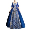 thumbnail image 1 of Pompotops Robe Vintage Gothique de Cour pour Femmes, Jupe à Volants en Dentelle, 1 of 5
