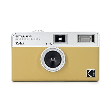 Kodak EKTAR H35 Appareil Photo à Demi-Cadre, 35 mm, Réutilisable, Sans Mise au Point, Léger, Facile à Utiliser (Sable) (Pellicule et Pile AAA Non Incluses)