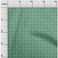 thumbnail image 2 of oneOone Velvet Sea Green Fabric Abstract Irregular Lines Sewing Material Print Fabric By The Yard 58 Inch Wide, 2 of 4