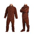 thumbnail image 4 of TISHITA Leather Welding Jacket Pants Suit Fire Resistant Anti Scald Welders Overalls L, 4 of 8