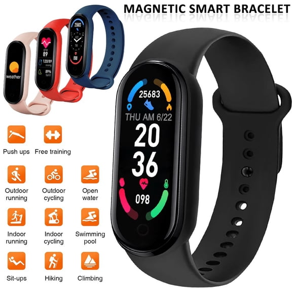 YOPTOP Fitness Tracker with Heart Rate Activity Tracker Health Exercise Watch with Sleep Monitor Message Call Reminder Smart Fitness Band 15-Day Battery Life Bluetooth Fitness Watch(Blue),pink