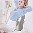 thumbnail image 2 of CJiaWei Ergonomic Lumbar Support Cushion For Chair Back Comfortable Seat Pillow For Long Sitting And Sleeping, 2 of 5