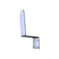 thumbnail image 3 of Tell Manufacturing 5030951 Po. Poignée de Porte en Acier Inoxydable avec Matériel, Argent Satiné, 3 of 3