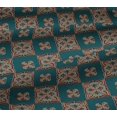 thumbnail image 5 of oneOone Viscose Jersey Fabric Floral Block Printed Craft Fabric BTY 60 Inch Wide, 5 of 5