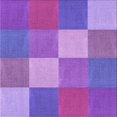 thumbnail image 1 of Ahgly Tapis d'Intérieur Lavable en Machine Carré Transitionnel Heliotrope Violet, 5 Pieds Carré, 1 of 7