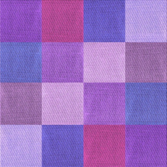 Ahgly Tapis d'Intérieur Lavable en Machine Carré Transitionnel Heliotrope Violet, 5 Pieds Carré