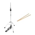 thumbnail image 4 of Bunblic Support de Chapeau Hi 3 Pieds Support Cymbale en Métal Durable pour Batteur Instrument de Musique, 4 of 8