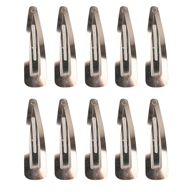 Coofit 10 Pcs Pince à Cheveux Fille Simple Barrette Créative Pince à Bec de Canard
