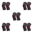 thumbnail image 1 of relayinert 2x Lightweight Knee Brace Support For Running Protection And Breathable Durable Knee Pad Comfortable red L 5Set, 1 of 1