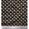 thumbnail image 1 of Soimoi polyester Crepe Fabric Artistic Floral Fabric Prints By Yard 52 Inch Wide, 1 of 3