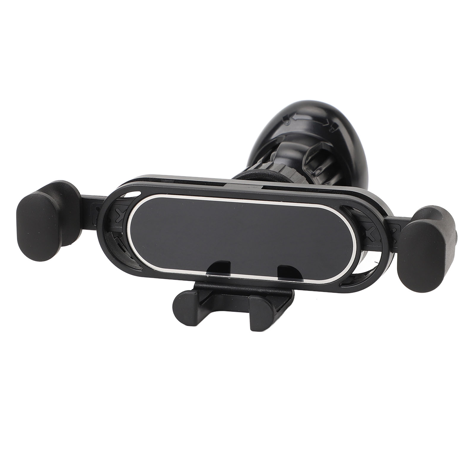 Car Vent Phone Holder Mount, Black Gravity Car Phone Mount Automatic Locking Stable  For Most Phones