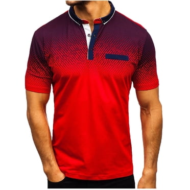 Pisexur Sport Men's Slim Fit Polo Shirt, Men's Short Sleeve Cool Moisture-Wicking Performance Polo Shirt, Jersey Knit Performance Golf Polos Summer Top