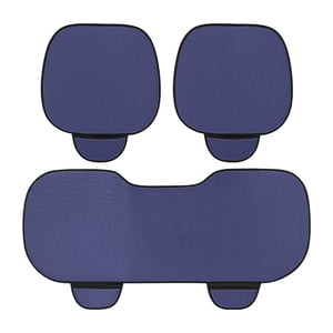 B Car Seat Cushion Ice Silk 3 Piece Set Backless Cool Summer Car Seat Cover Universal Fit For Most Vehicles Lightweight And Breathable Mat For Driving Comfort 642G Weight