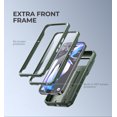 thumbnail image 4 of Dexnor for Google Pixel 9 Case with Slide Camera Cover & Built-in Screen Protector & Heavy-Duty Kickstand,Full-Body Protective Cover Rugged Bumper Cases for Pixel 9 2024, Green, 4 of 8