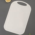 thumbnail image 4 of Cutting Board, Kitchen PP Chopping Board, Non-Slip, Hanging Hole Handle, for Meat Veggies, Double-Sided, Easy Clean Dishwasher Safe, Rounded Corners, Home Restaurant Camping, 4 of 7