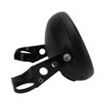 thumbnail image 1 of Motorcycle Headlight Housing, 7in Sturdy Metal Front Light Bucket Mount Practical  For 38-51mm Fork Tubes For LED Headlamp, 1 of 8