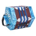 thumbnail image 3 of Filfeel Concertina Accordion, With Adjustable Hand Strap Concertina Instrument, Portable For Toddlers Children Beginner Adults, 3 of 8