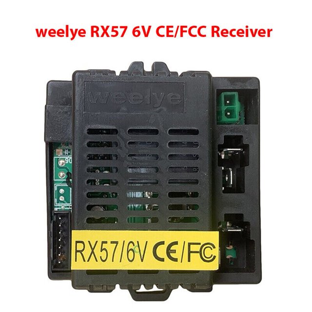 Weelye Rx57 Récepteur 6V 12V Ce/Fcc Voiture Électrique pour Enfants Émetteur Bluetooth 2,4G