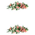 thumbnail image 2 of stanreset 1/2/3/5 Artificial Flower Plant Fake Vine Roses Simulation Rose Self-Assembly Party Balcony Garden Restaurant Living Room Garland Champagne Color 2PCS, 2 of 6