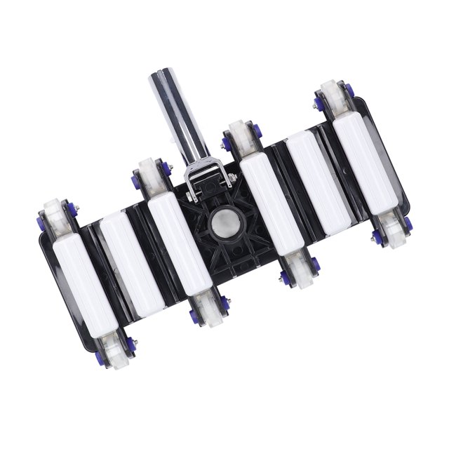 Pool Vacuum Brush Head, Side Brushes And Wheels Pool Cleaning Suction Head For Spas