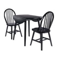 thumbnail image 4 of Moreno 3pc Drop Leaf Dining Table with Chairs, 4 of 7