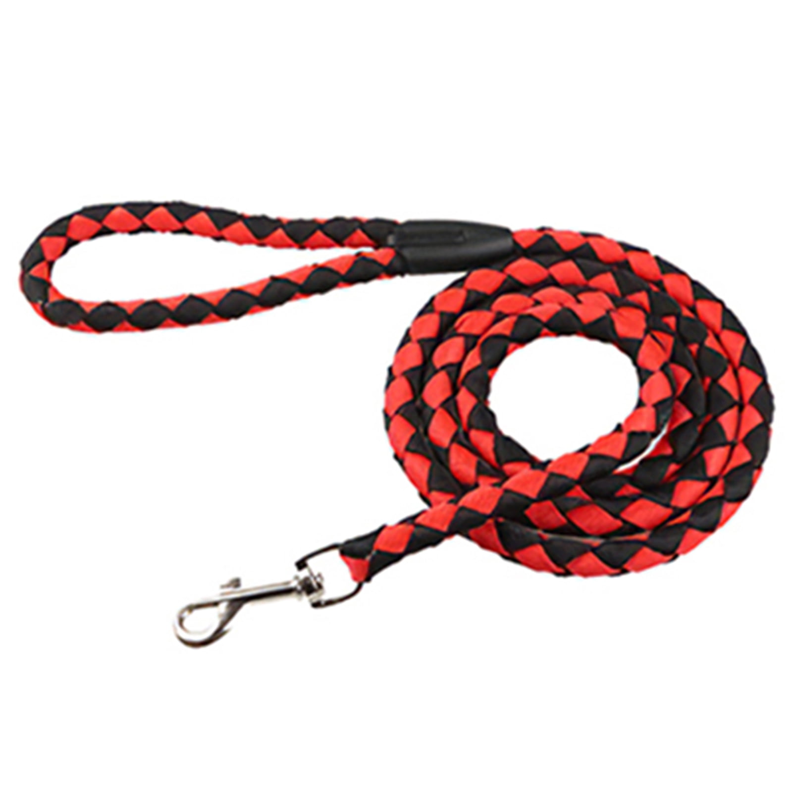 Yeacher Nylon Dog Leash 5ft Long Walking Dog Rope Metal Clasp Dog Chain Traction Rope for Medium Dog Training Walking Outside