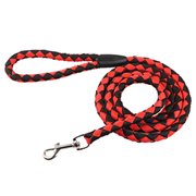 Riwcyla Nylon Dog Leash 5ft Long Walking Dog Rope Metal Clasp Dog Chain Traction Rope for Medium Dog Training Walking Outside , perfect for daily use, outdoor activities, travel & casual occasions