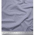 thumbnail image 1 of Soimoi polyester Crepe Fabric Cosmos Floral Fabric Prints By Yard 42 Inch Wide, 1 of 3