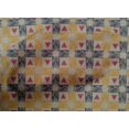 thumbnail image 4 of oneOone Cotton Poplin Fabric Check & Triangle Ikat Print Sewing Fabric BTY 42 Inch Wide, 4 of 4