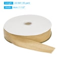 thumbnail image 2 of Unique Bargains Velvet Ribbon 1 1/2 Inch x 25 Yard Single Face Spool Silky DIY Crafts Gift Wrapping Bow Decoration Khaki, 2 of 5